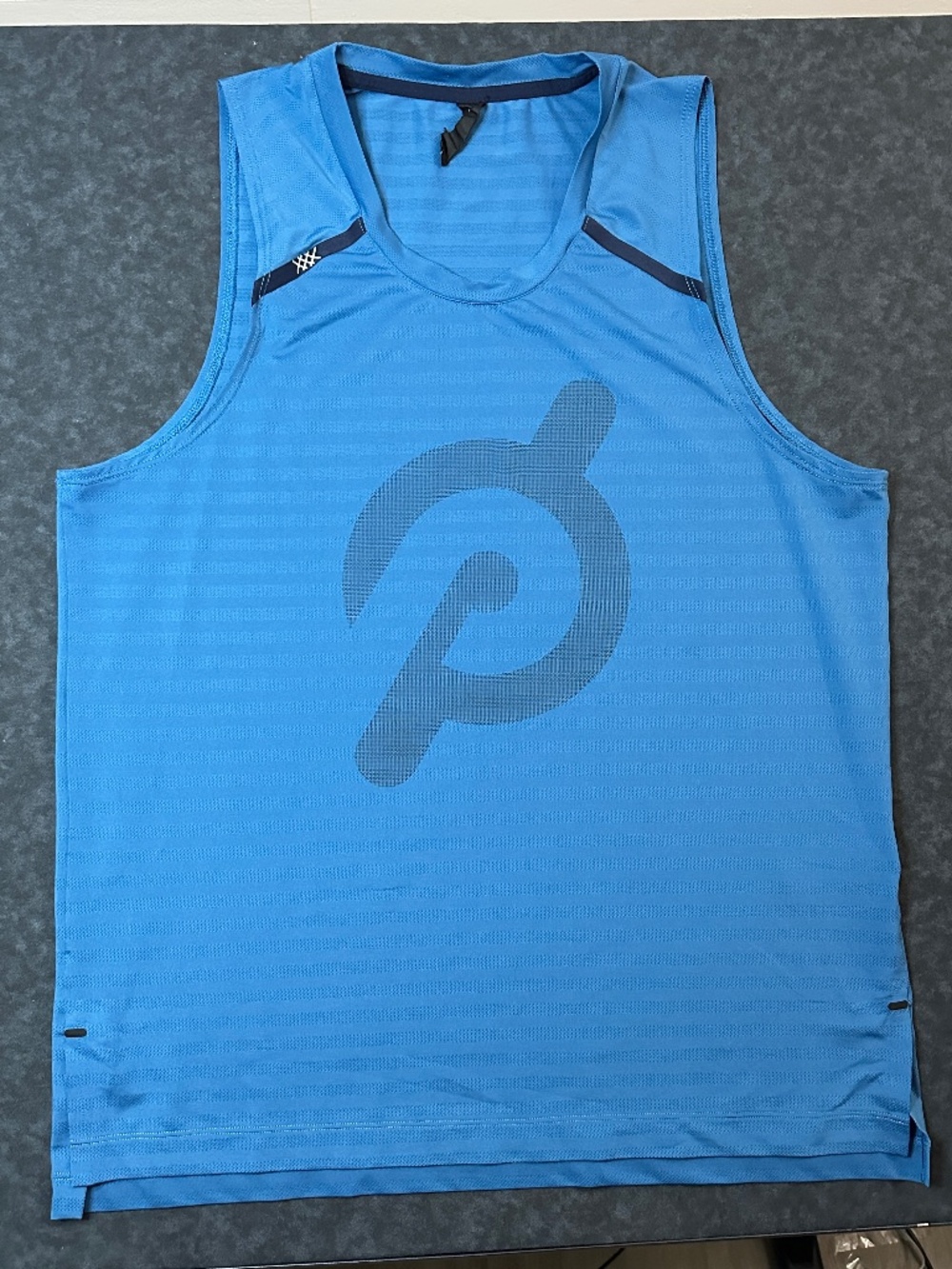 Rhone x Peloton Swift Tank Top Blue Size Medium